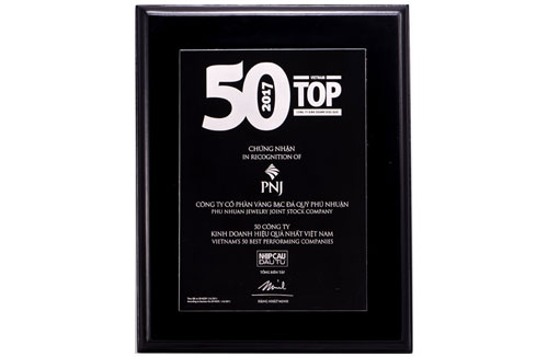 TOP 50 CÔNG TY KINH DOANH HIỆU QUẢ NHẤT VIỆT NAM